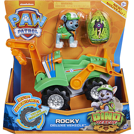 Paw Patrol Dino Deluxe Køretøj Rocky