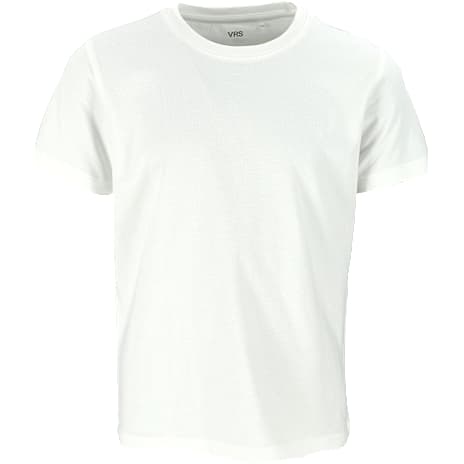 VRS Børne T-shirt Str. 110/116 Hvid