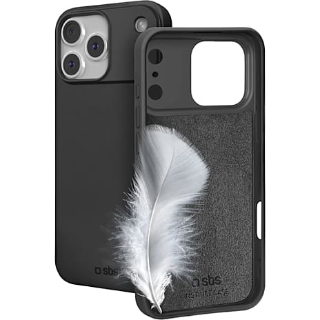 SBS Instinct Cover til iPhone 17 Pro Max Sort