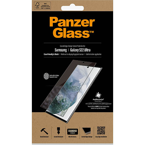 PanzerGlass Samsung Galaxy S22 Ultra - Case Friendly 1 stk.