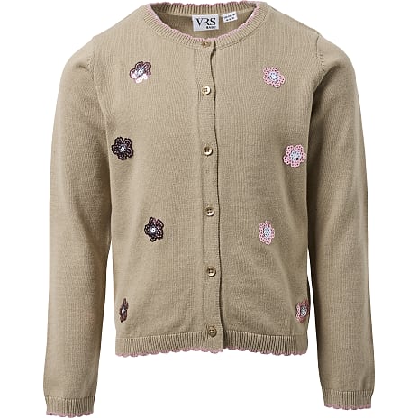 VRS Børne Cardigan Str. 104 Brun