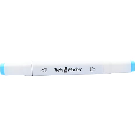 Danpen twinmarker pastelblå farve 67 1 stk.