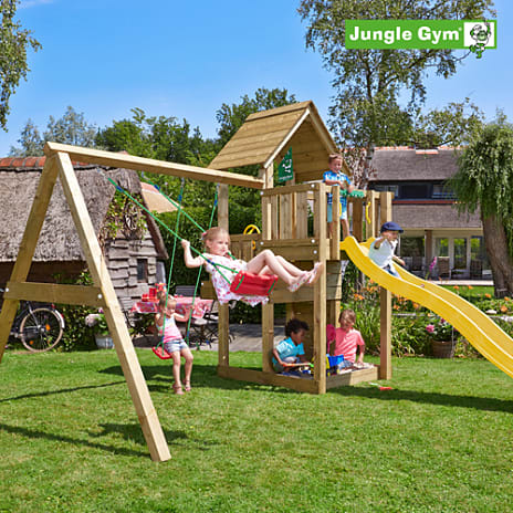 Jungle Gym Cubby legetårn med swing uden slide