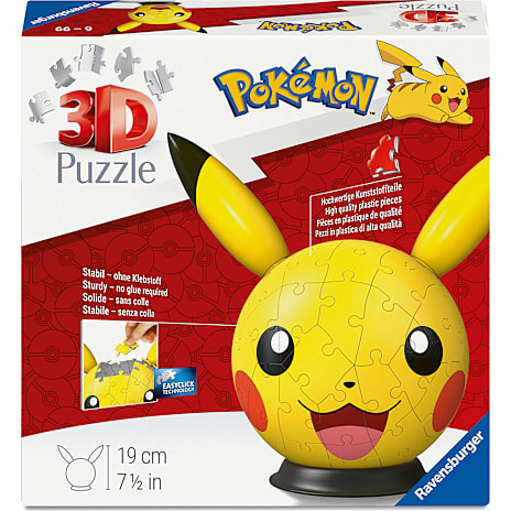 Ravensburger Pikachu 3D Puslespil 72 Brikker
