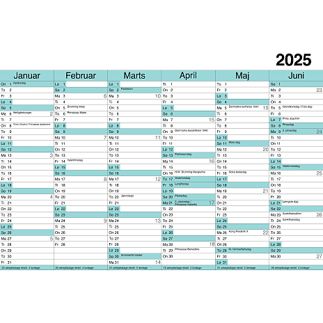 1Conzept Kalender 2025 Pap