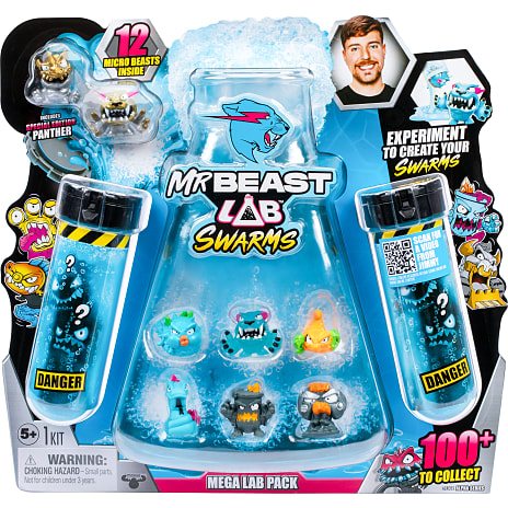 MrBeast Lab Swarm mega lab 12-pak - assorteret