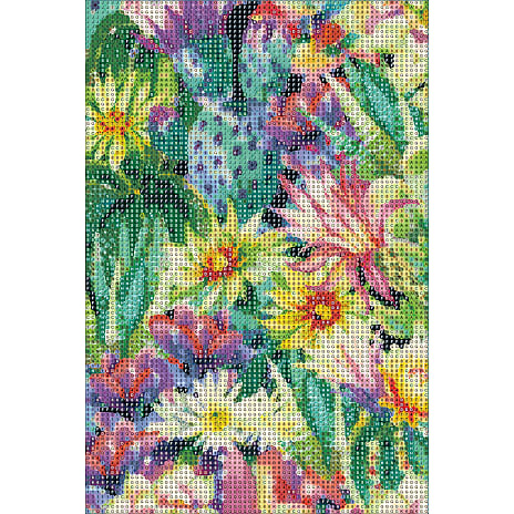 1Conzept Diamond Art Foam Board Kaktus 20x30 cm