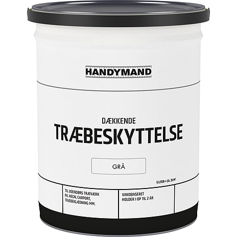Handymand Træbeskyttelse Dækkende Grå