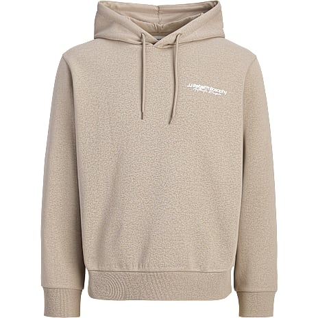 JJ REBEL Herre Hoodie Med Print Str. 2XL Beige