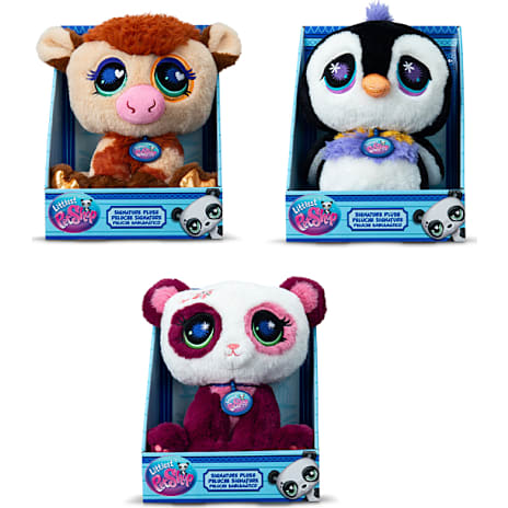 Littlest Pet Shop Deluxe Bamse 25 cm Assorteret