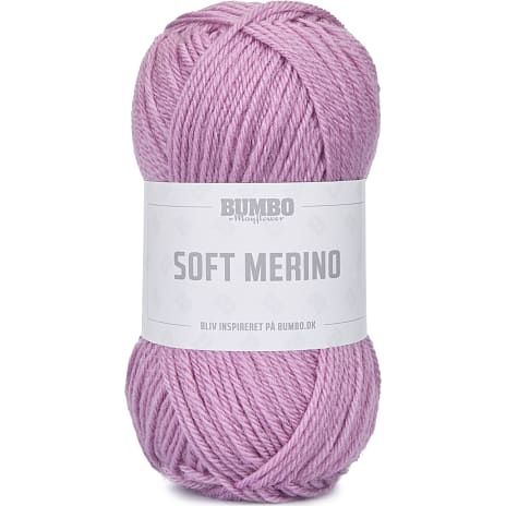 Bumbo By Mayflower Bumbo Soft Merino uldgarn - syrenrosa 136 1 stk.