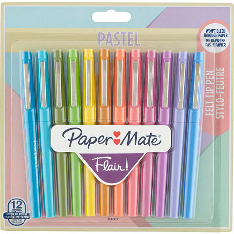 Paper Mate Flair Pastel 12-blister