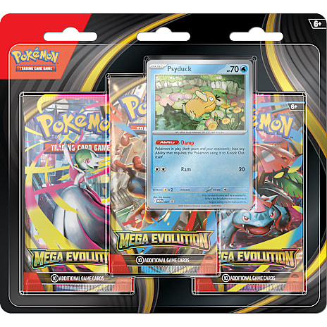 Pokémon Mega Evolution Pokémonkort 3-pak Assorteret