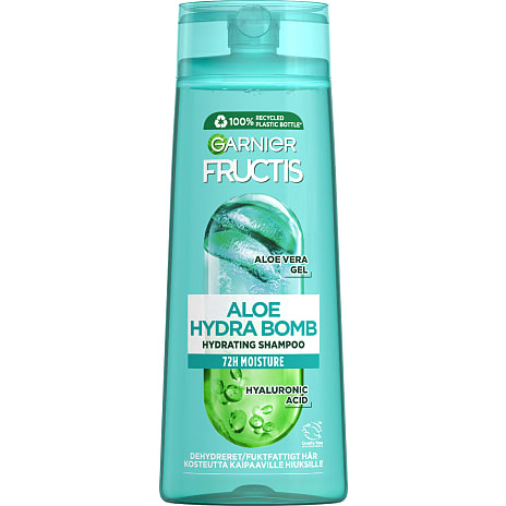 Garnier Shampoo Med Glycerin Og Aloe Vera