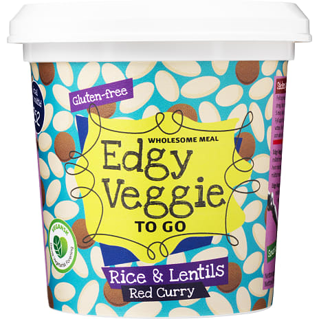 Edgy Veggie Ris og Linser Rød Karry