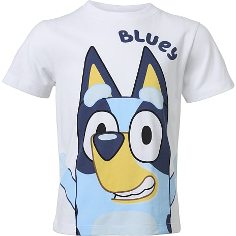 Bluey T-shirt Str. 110/116 Hvid
