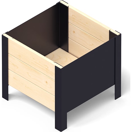 Pindstrup Modern Højbed 36x36 cm Natur