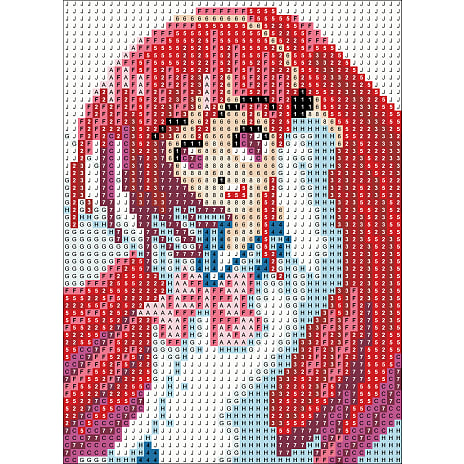 Diamond Art Manga Lærred