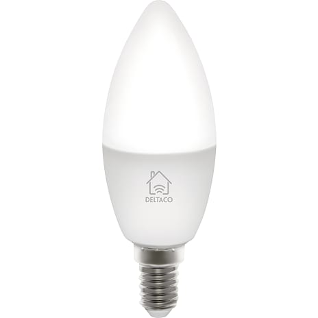 Deltaco Smart Kerte LED-pære E14 hvid