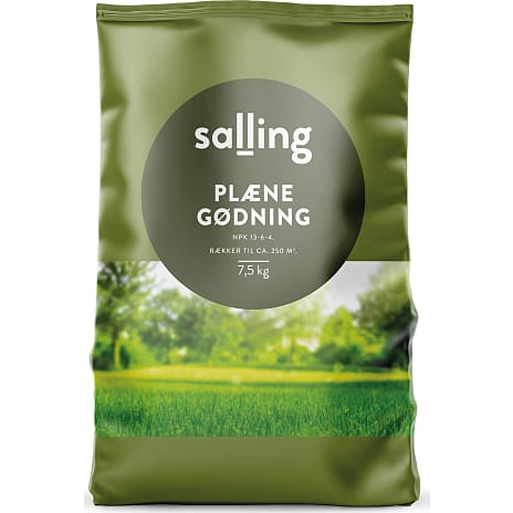 Salling plænegødning 7,5 kg 7500 g