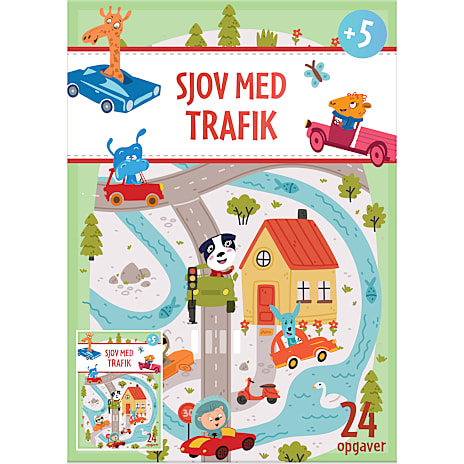 1conzept Sjov med trafik 24 tegninger A4 1 stk.