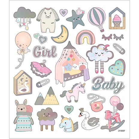 Klistermærker Baby Girl
