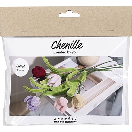 Creativ Company Dekorationssæt Tulipaner