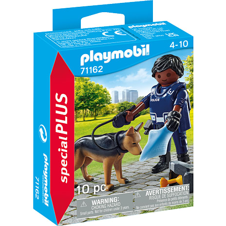 Playmobil Politi med Sporhund 71162