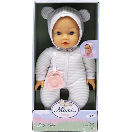 Mami Baby Dukke 30 cm Assorteret