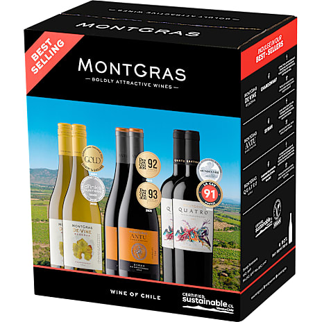 Montgras Gaveæske med Vin