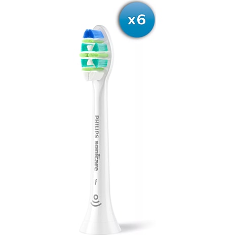 Philips InterCare HX9006/87 Børstehoveder 6-pak Hvid