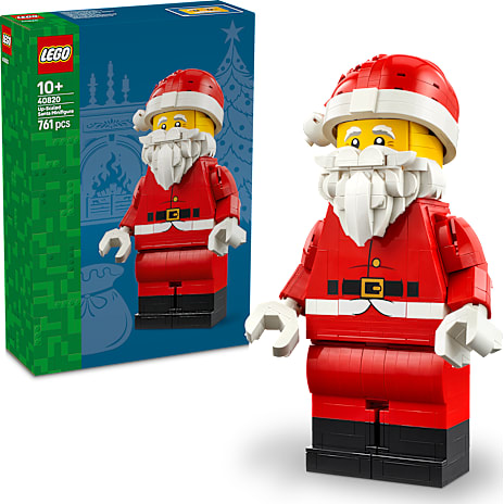 LEGO Opskaleret Minifigur af Julemanden 40820