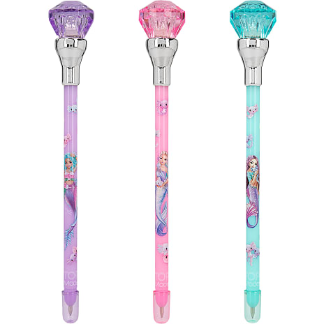 TOPModel Kuglepen med Lys Mermaid Assorteret