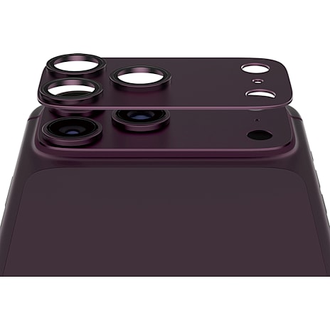 PanzerGlass Fender Kamerabeskytter Dark Cherry iPhone 2026 Pro