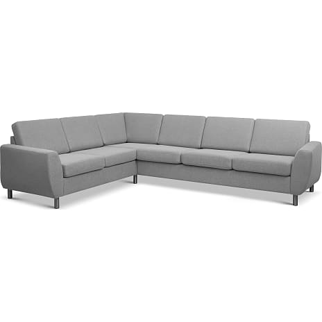 Madrid Nordic Vendbar Hjørnesofa Lysegrå