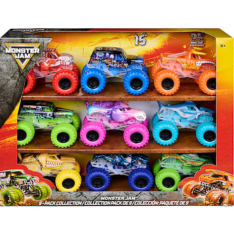 Monster Jam Trucks 9-pak