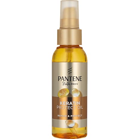 Pantene Keratin hårolie til skadet hår