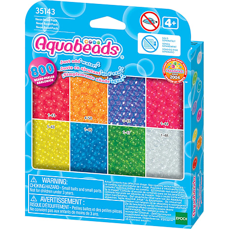 Aquabeads Neon Perlepakke Blandede Farver