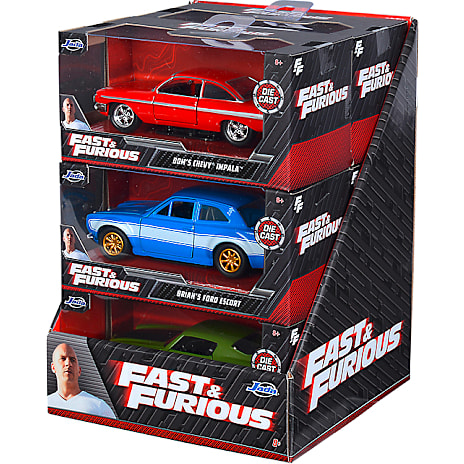 Fast & Furious Legetøjsbil, assorteret