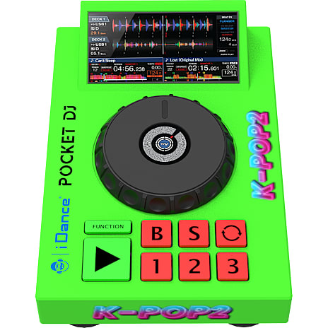 iDance K-Pop Mini DJ-pult Grøn