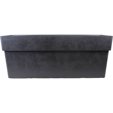 Lav Plantekasse Antracit Højde 39 x Bredde 38 x Dybde 99 cm