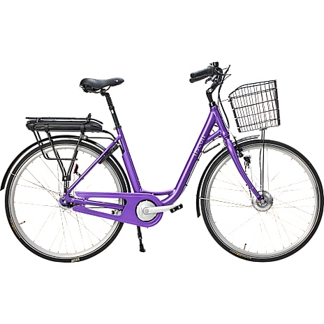 SCO Premium E-Uni Pensionist Dame Elcykel 28" Lilla