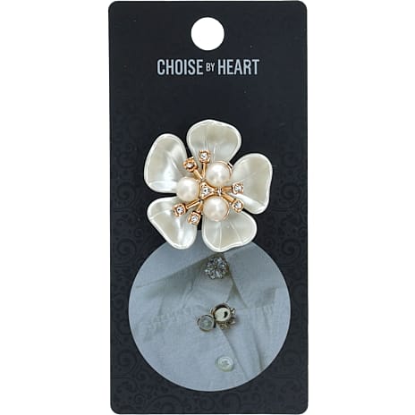 Choise by heart Dame Knappepynt Guldfarvet