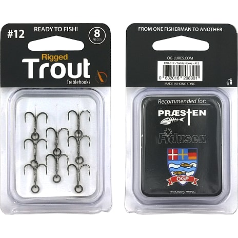 Skull Gear Rigged Trout - trekroge 1 stk.