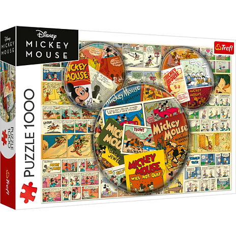 Trefl Disney Mickey Mouse & Friends Puslespil 1000 Brikker