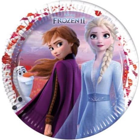 Disney Frozen Paptallerkener