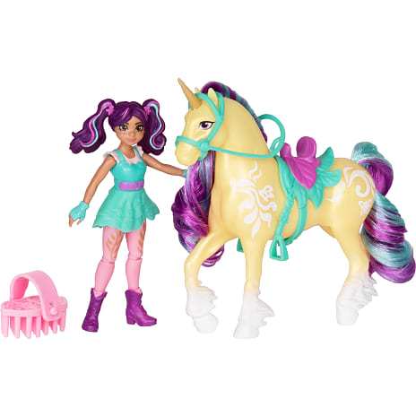 Unicorn Academy Ava og Leaf Dukke og Enhjørning