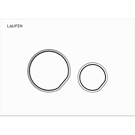 Laufen Lis Tryk AW105 Hvid