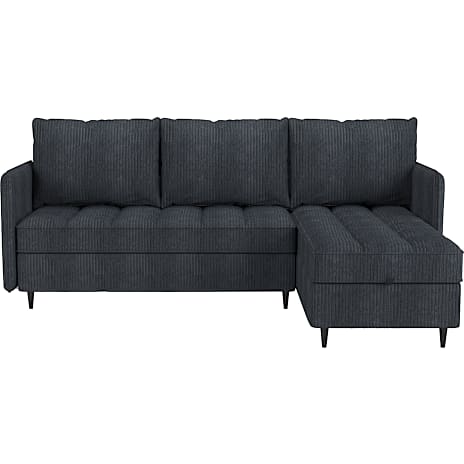 Domus Living Lindhus Modul-sovesofa Fløjl Antracit