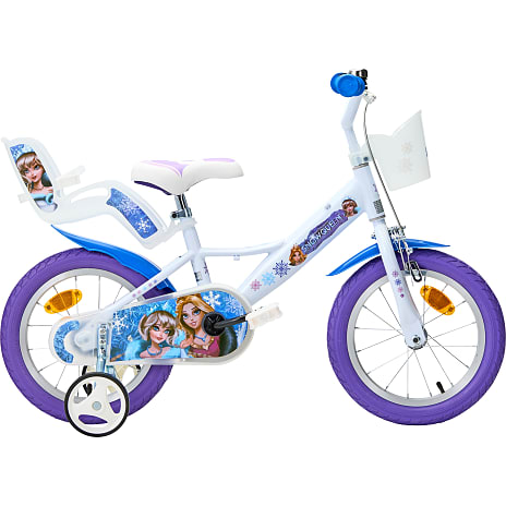 Dino Børnecykel 14" Snowqueen Lilla/Blå